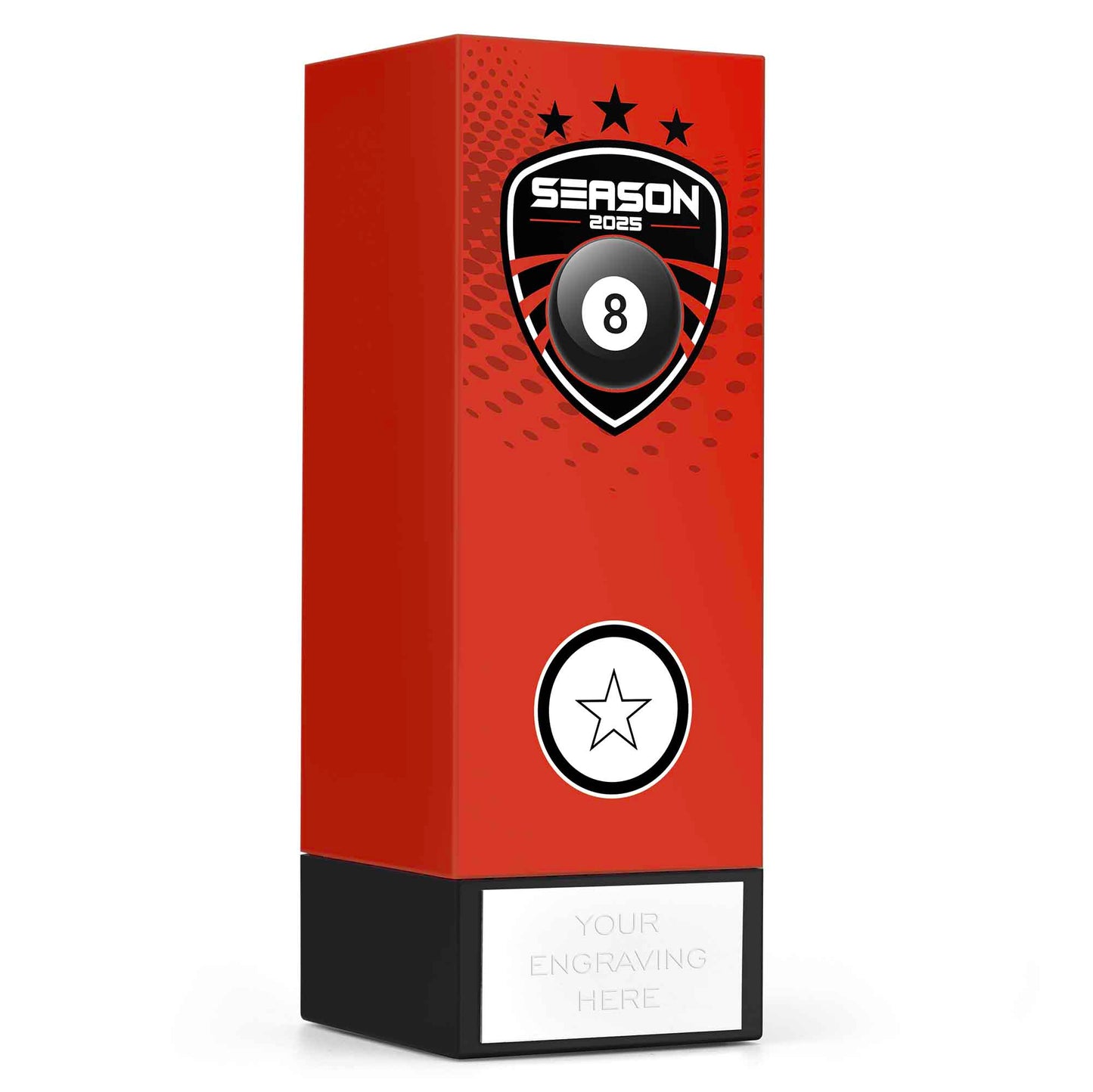 Geo Block Icon Red Pool Season 24/25 17cm (6 3/4")