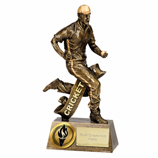 Pinnacle Action 3D Cricket Fielder Trophy 15cm (6")