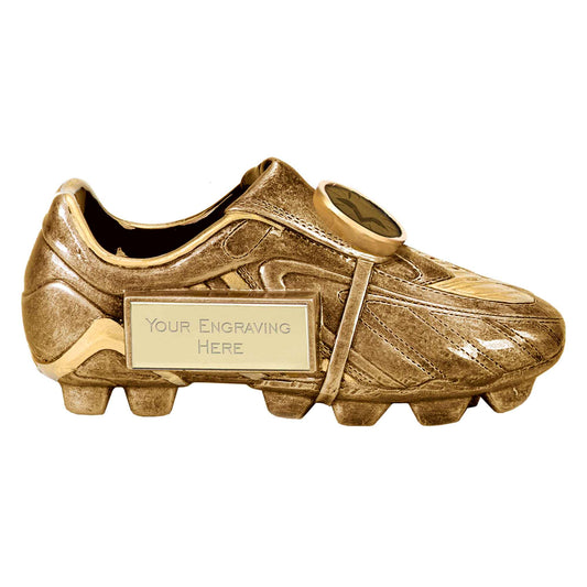 Premier 3D Golden Football Boot Award 12.5cm (5")