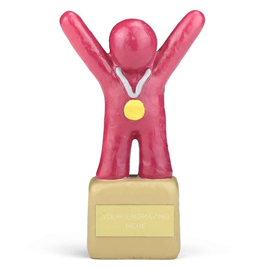 Clay Man Medal Winner Award Trophy 12.5cm (5")