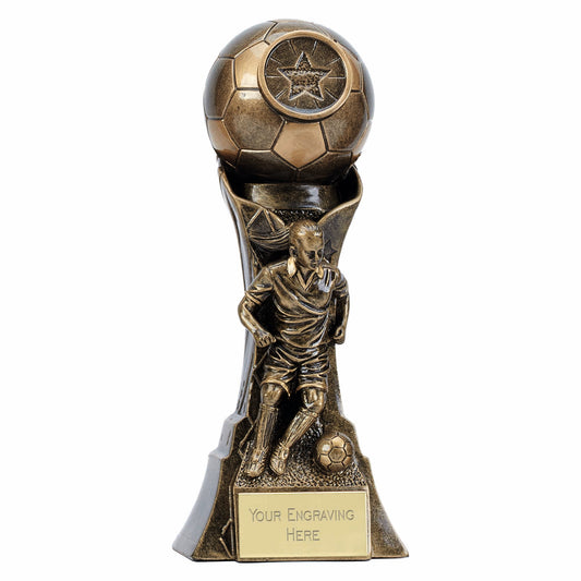 Genesis Action Column Female Football Award 17.5cm (7")