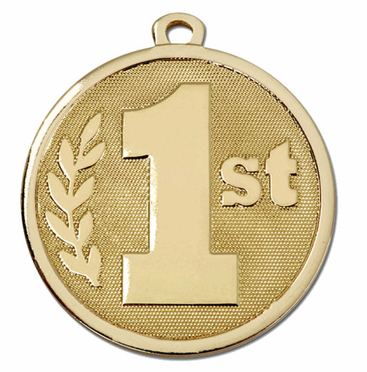 Gold Galaxy 1st Place Medal 45mm (1 1/2")
