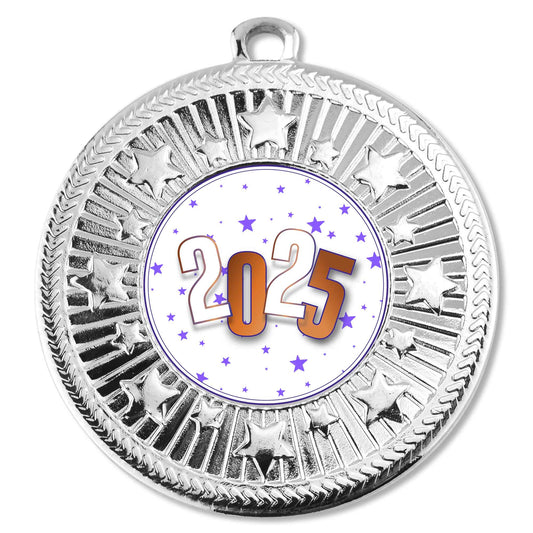 Silver VF Star 2025 Star Spangled Medal 50mm