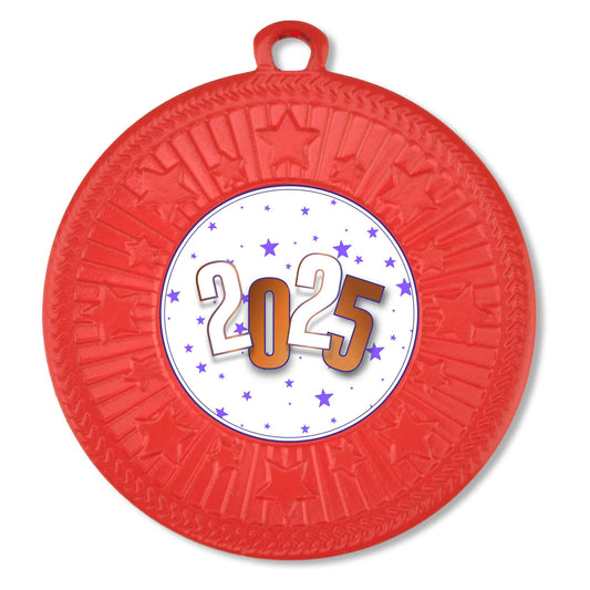 Red VF Star 2025 Star Spangled Medal 50mm