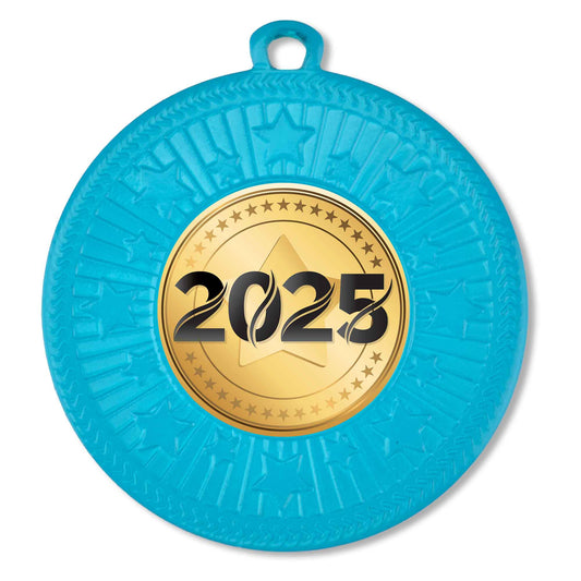Blue VF Star 2025 Medal 50mm