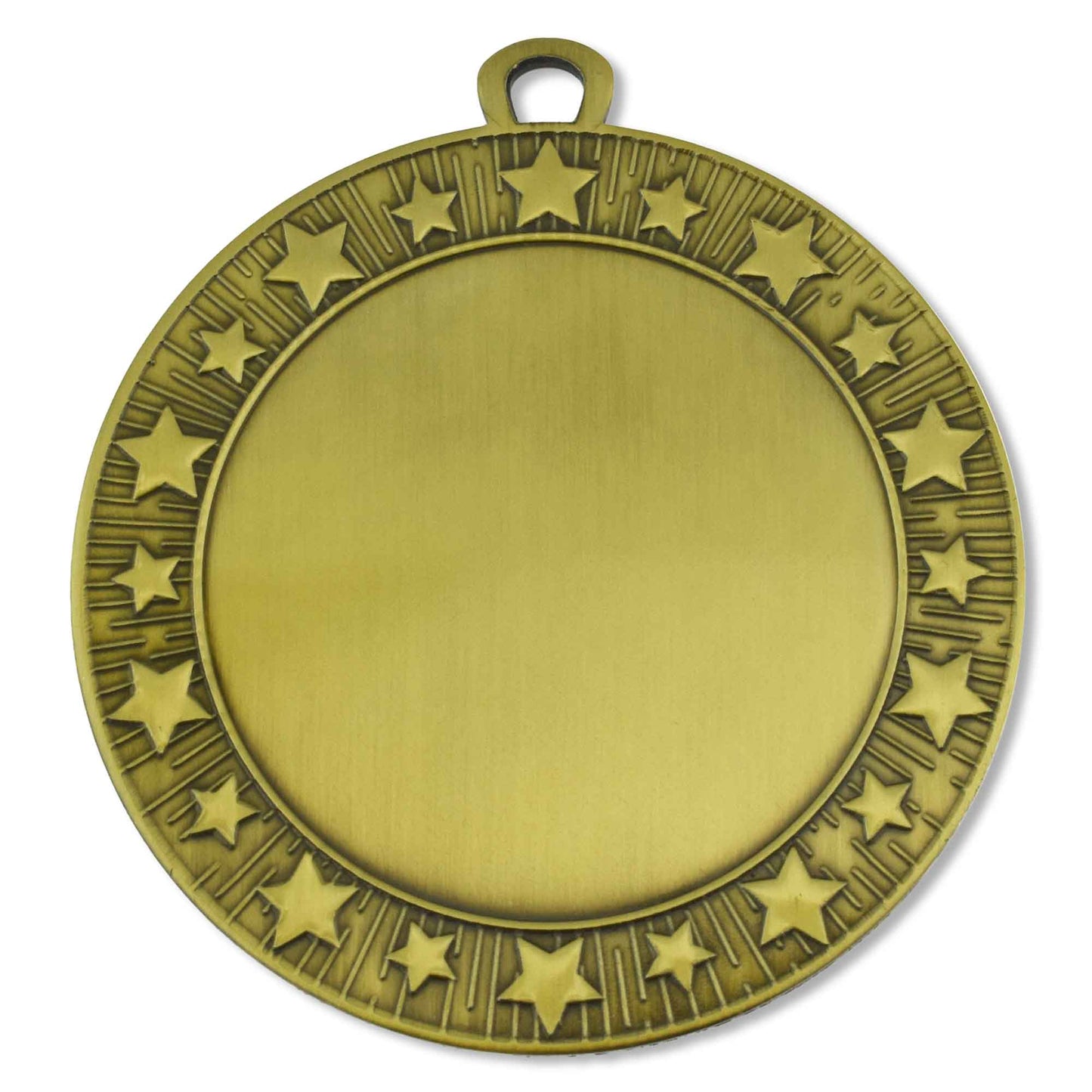 Gold Starburst Medal 70mm