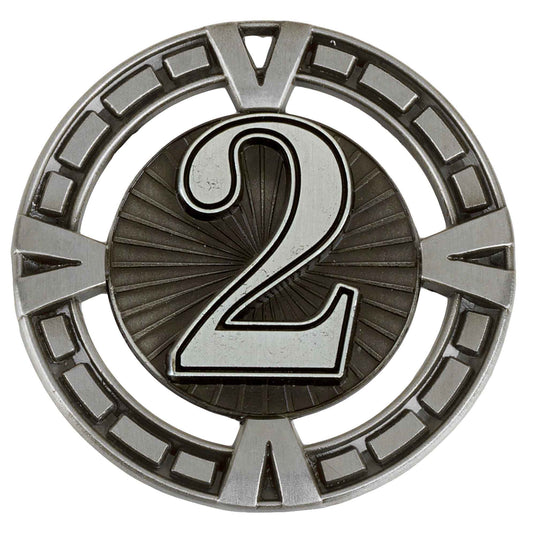 Varsity Silver 2nd Place Medal 65mm