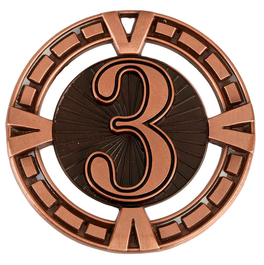 Varsity Bronze 3rd Place Medal 65mm