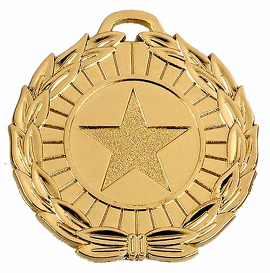 Gold Mega Star Laurel Medal 50mm (2")