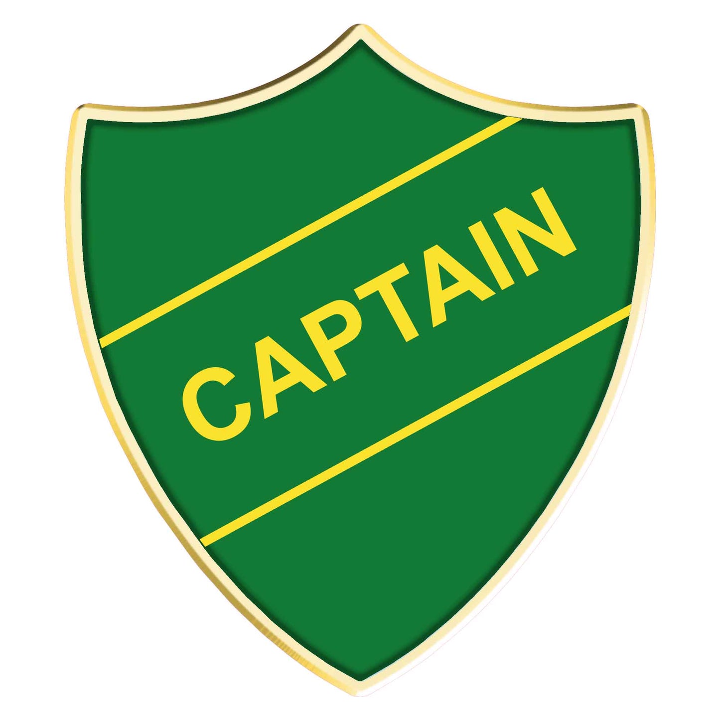 Blue Captain Shield Badge