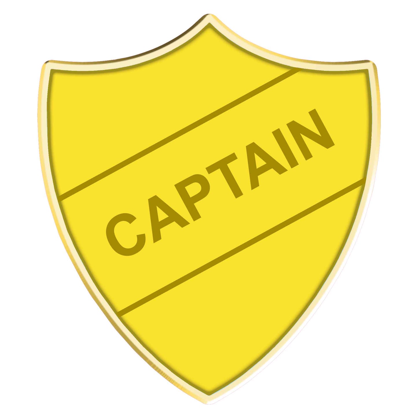 Blue Captain Shield Badge