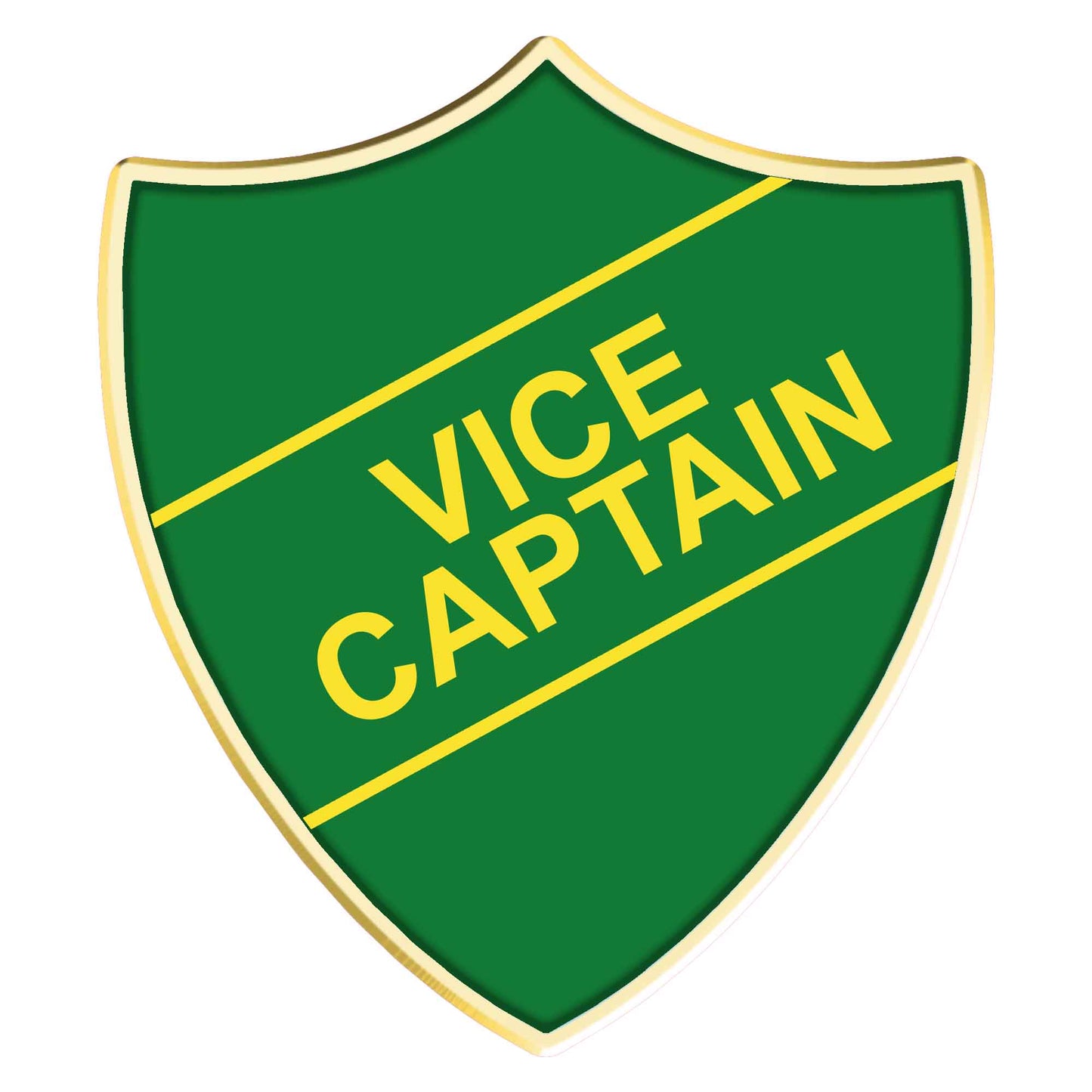 Blue Vice Captain Shield Badge