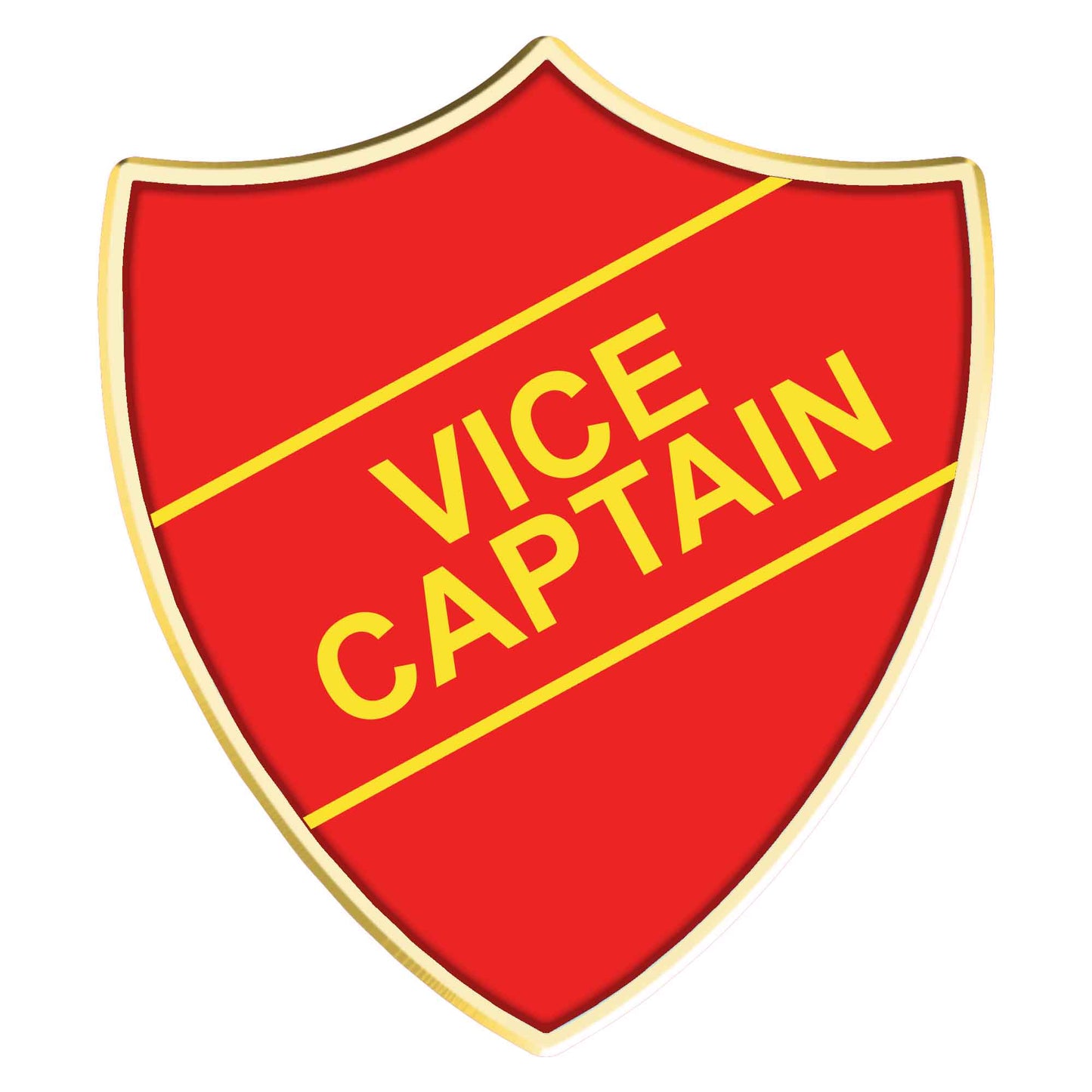 Blue Vice Captain Shield Badge