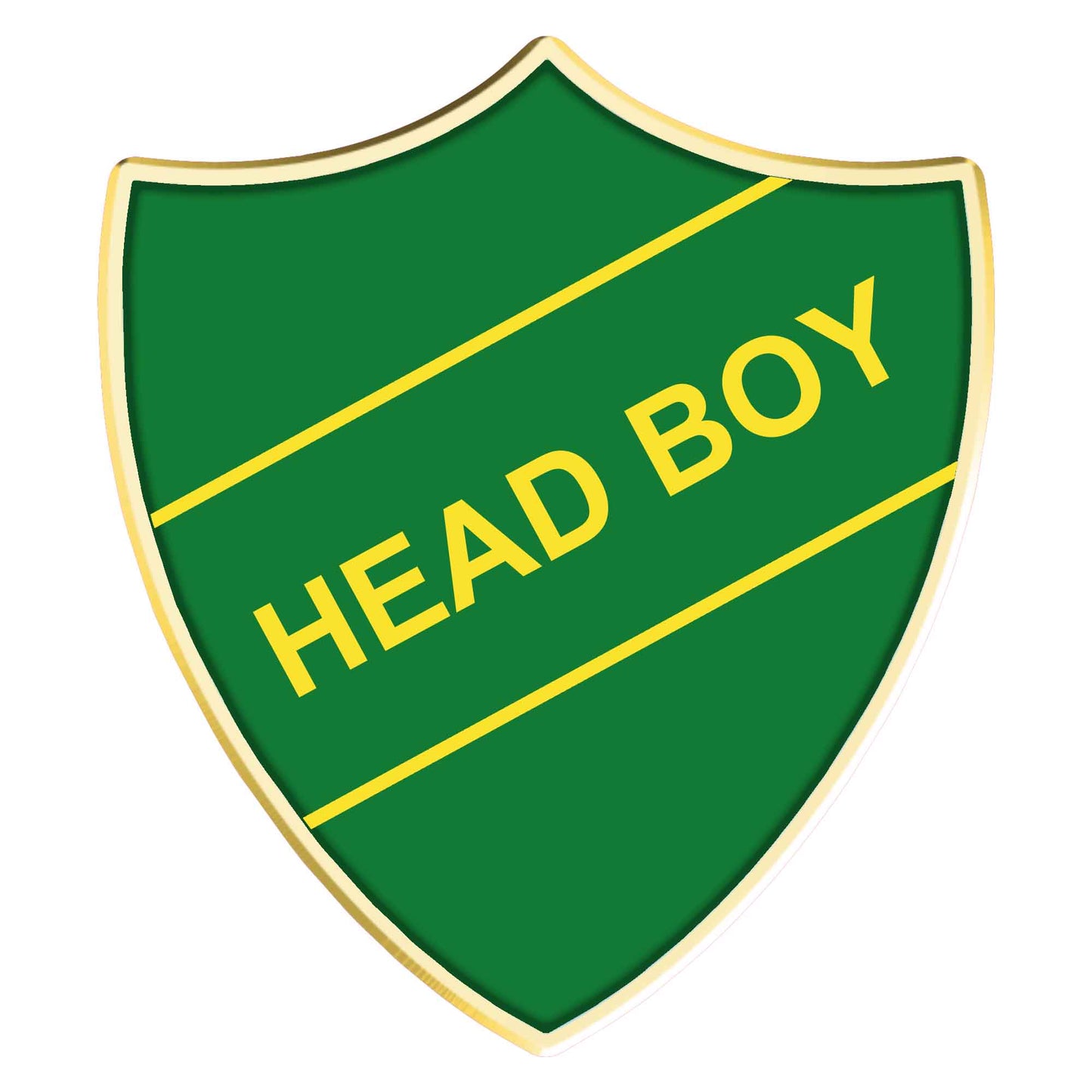 Blue Head Boy Shield Badge