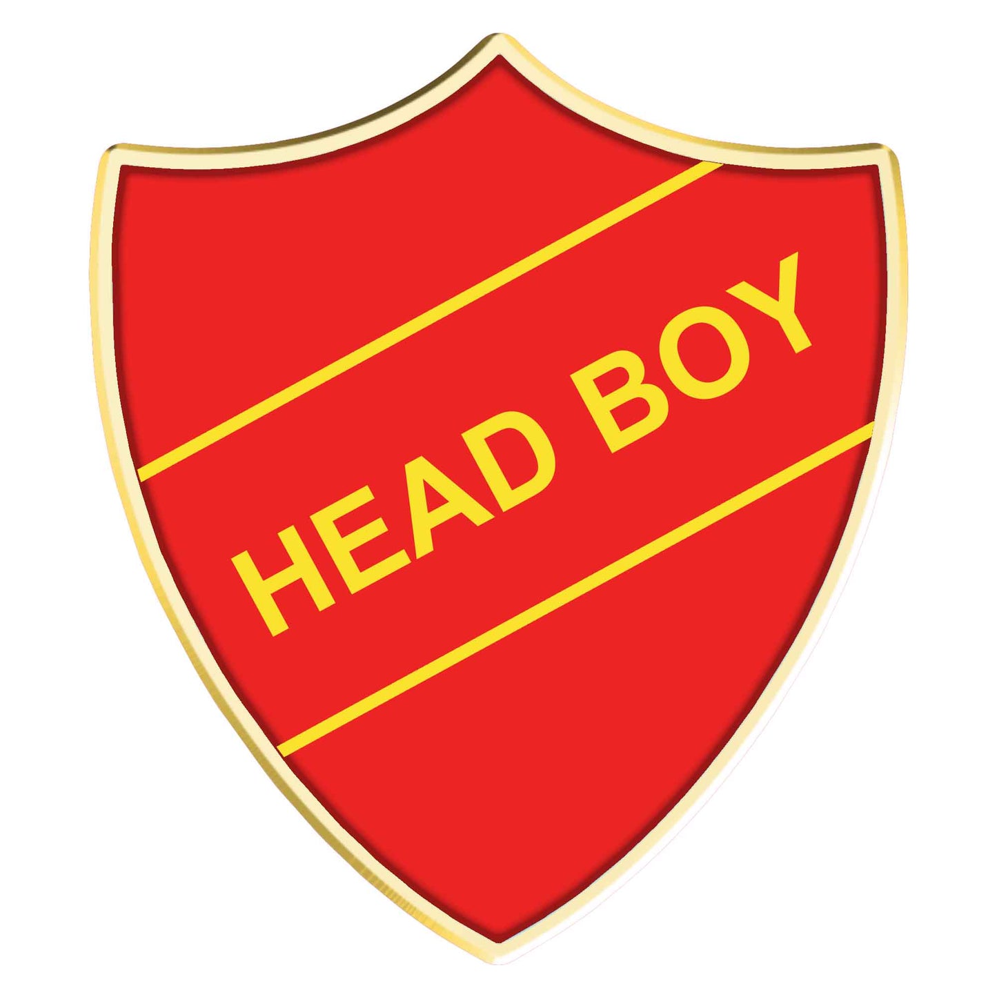 Blue Head Boy Shield Badge