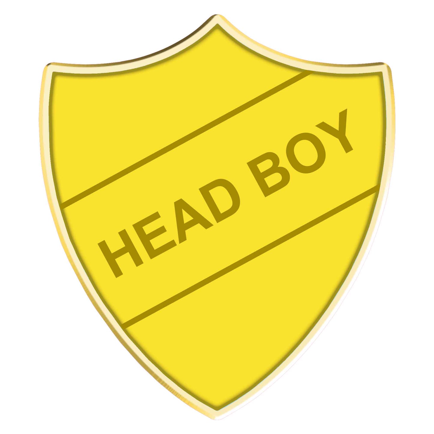 Blue Head Boy Shield Badge