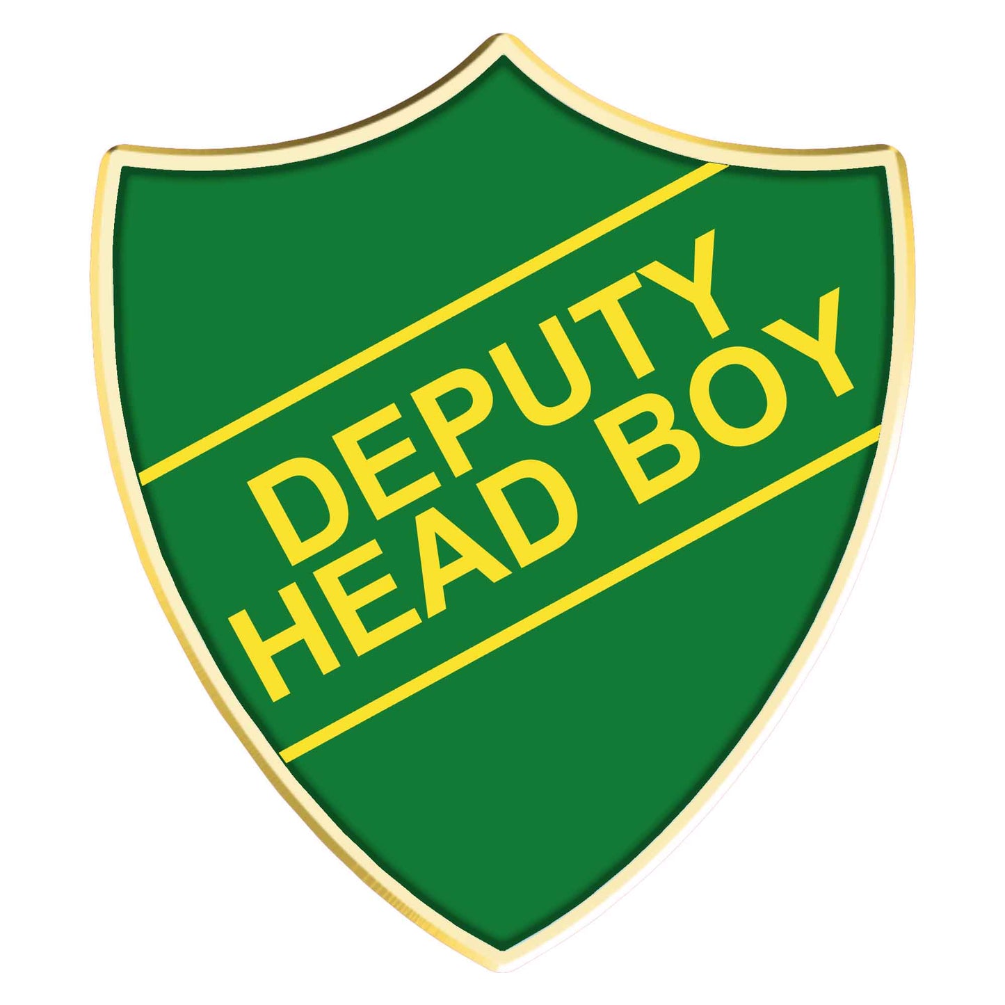 Blue DTY Head Boy Shield Badge