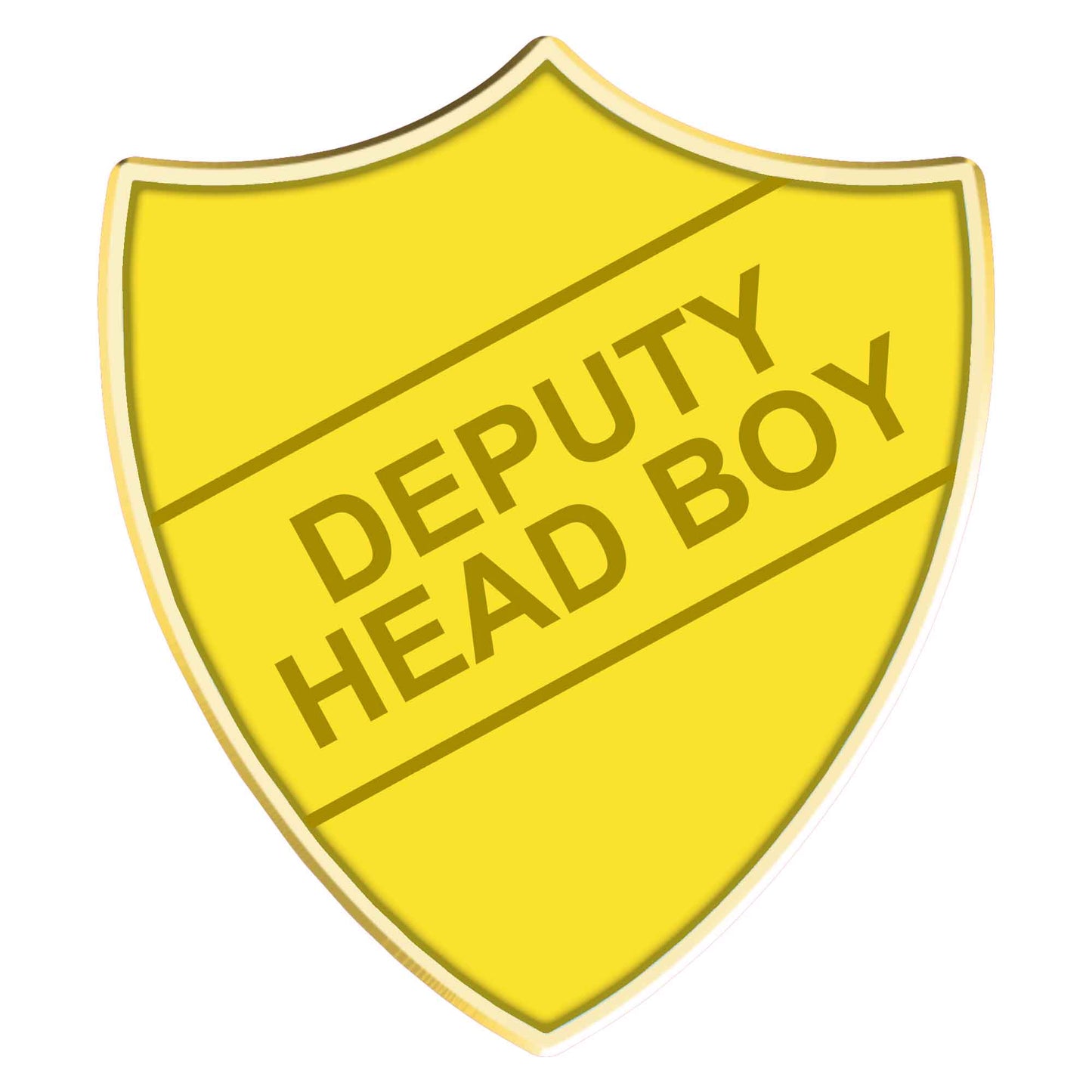 Blue DTY Head Boy Shield Badge