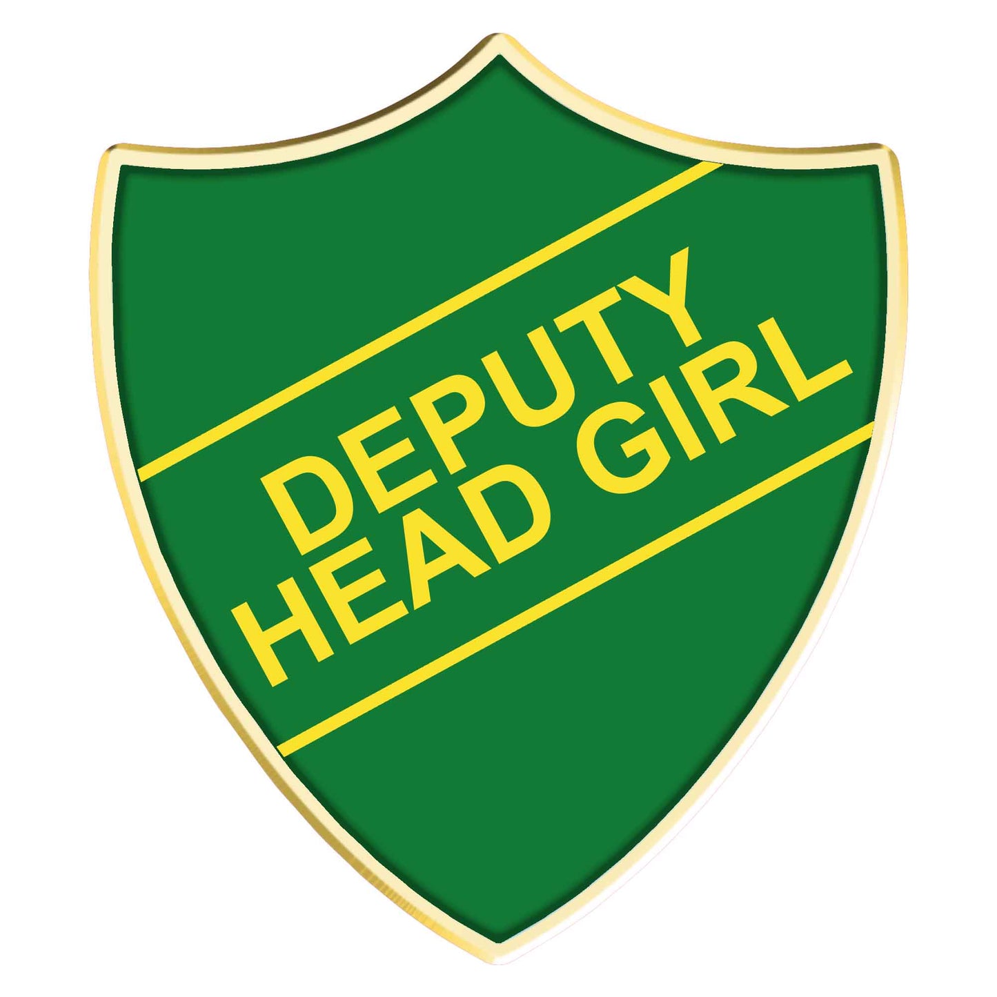 Blue DTY Head Girl Shield Badge
