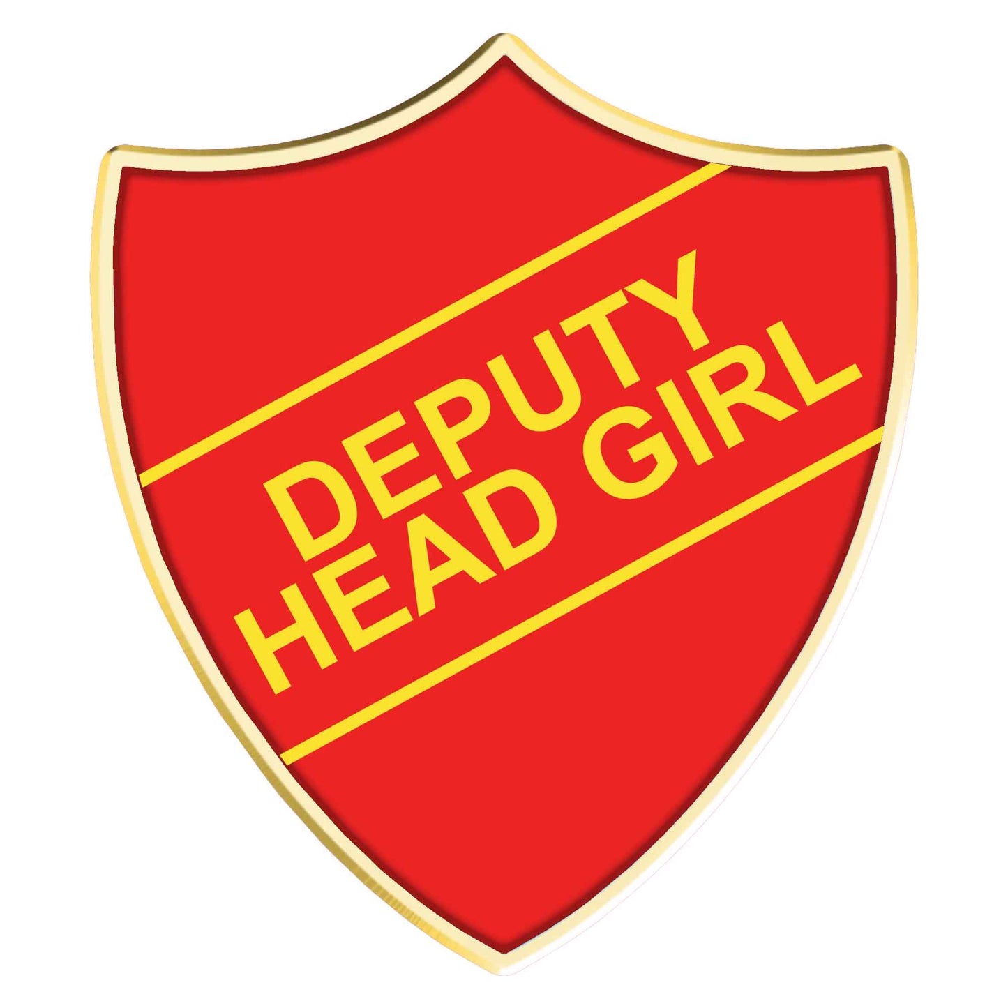Blue DTY Head Girl Shield Badge