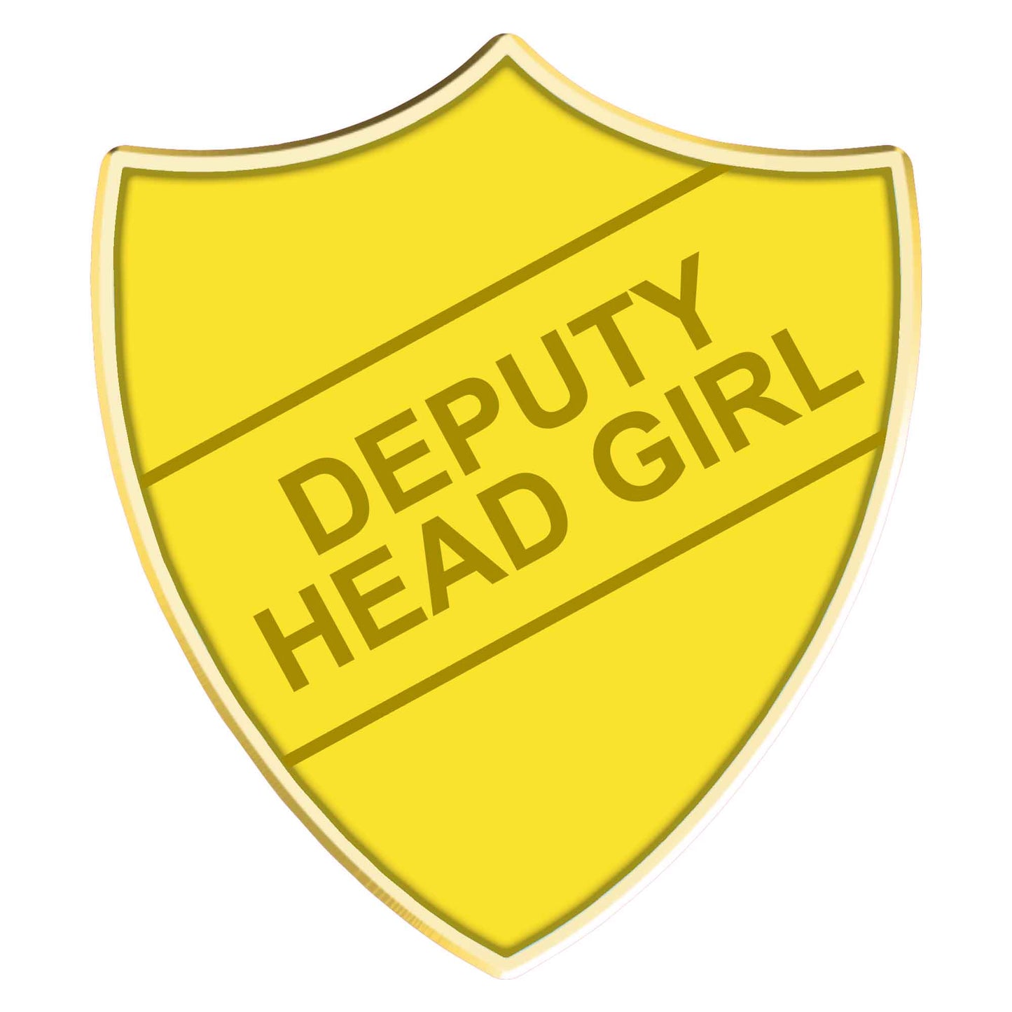 Blue DTY Head Girl Shield Badge