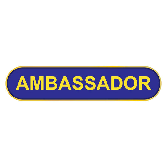 Blue Ambassador Bar Badge