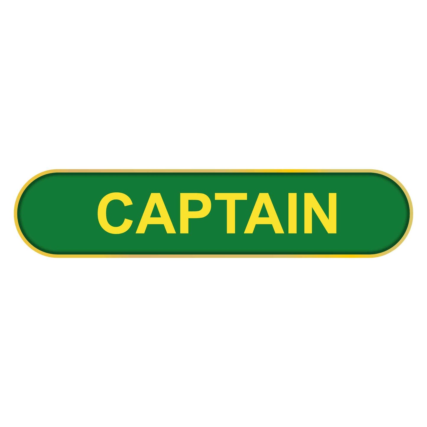 Blue Captain Bar Badge