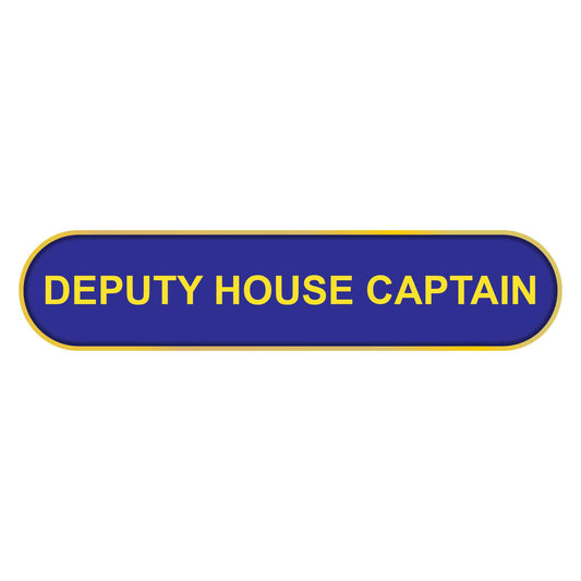 Blue Deputy House Captain Bar Badge