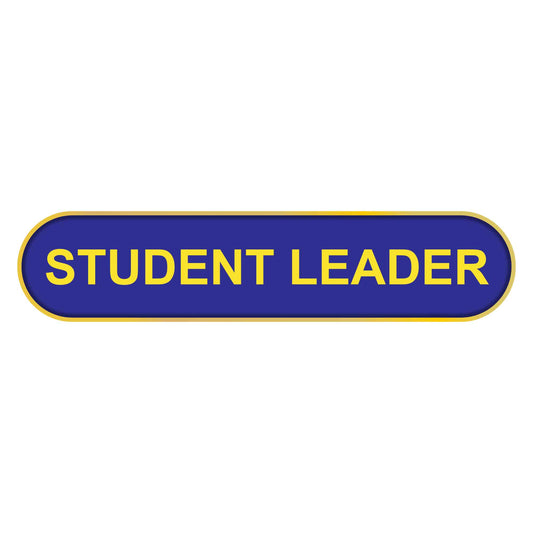Blue Student Leader Bar Badge