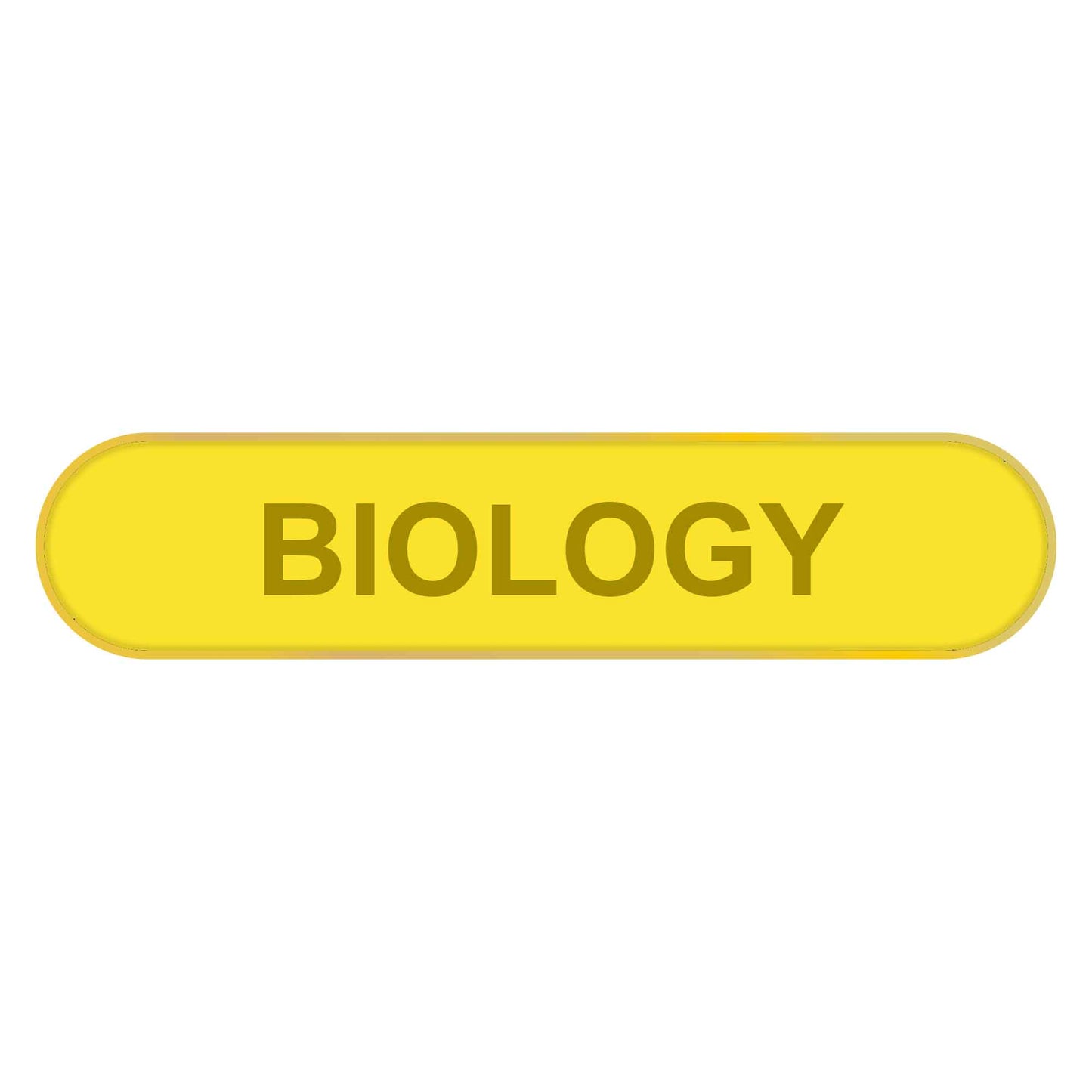 Blue Biology Bar Badge