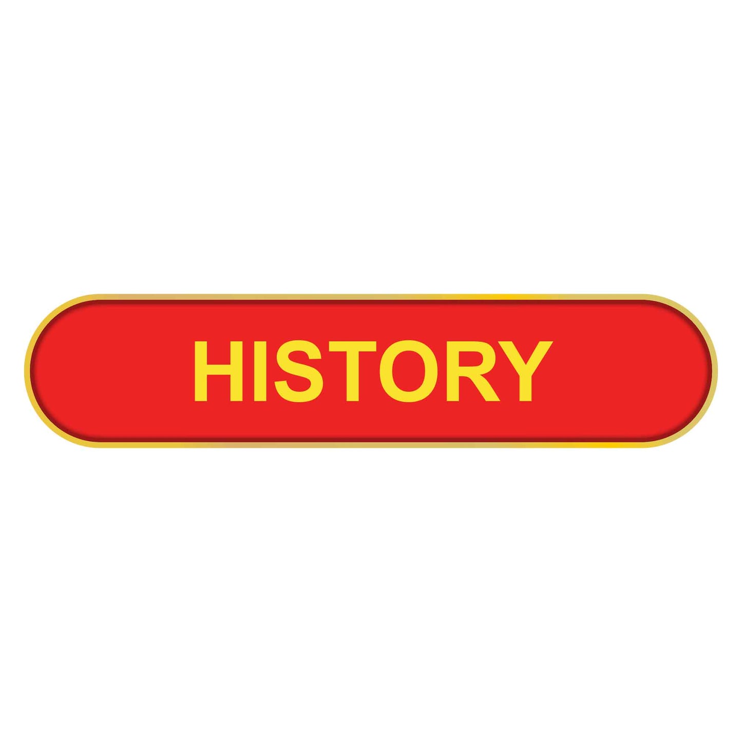 Blue History Bar Badge