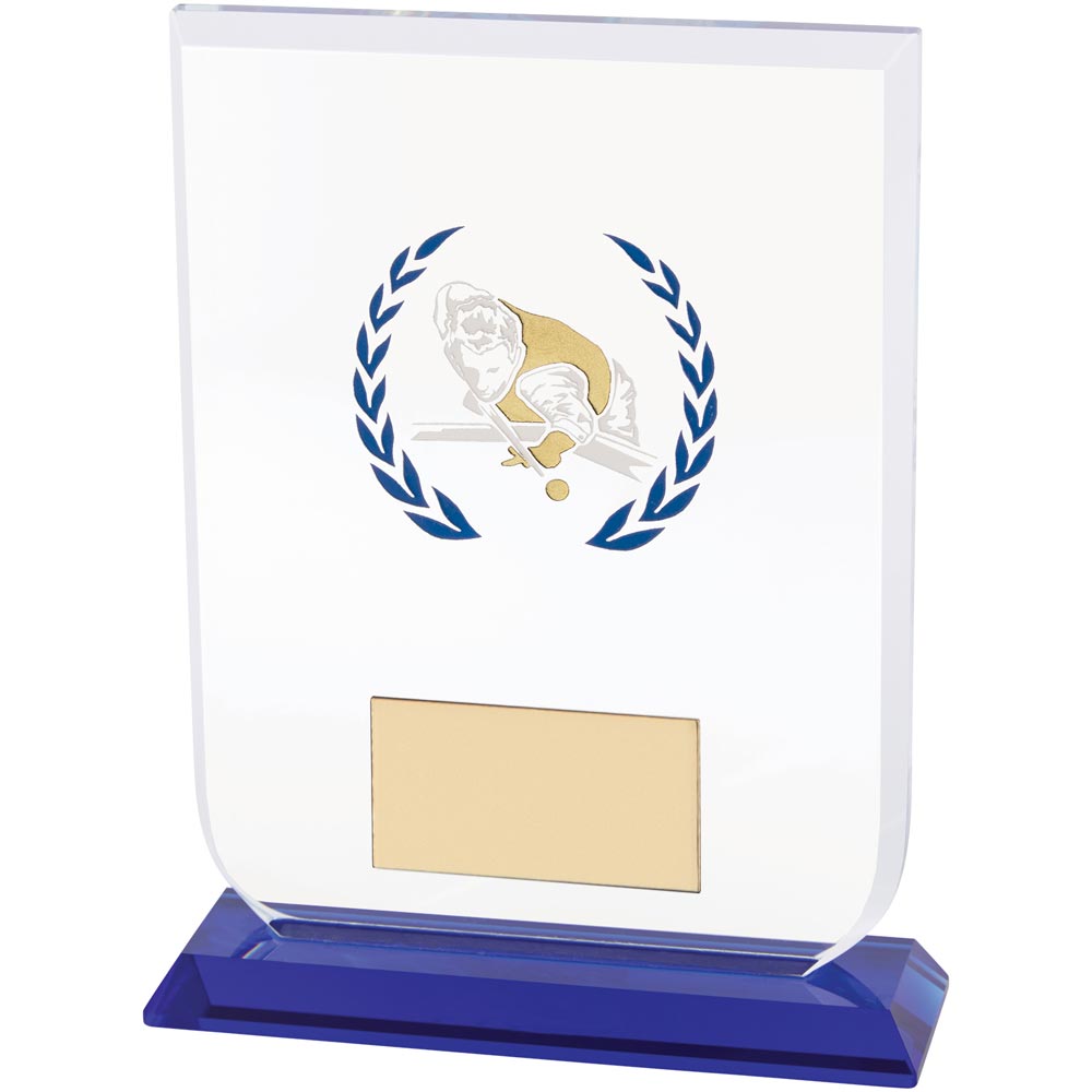 Gladiator Pool Snooker Glass Award