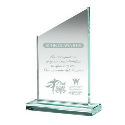 JADE GLASS PLAQUE (15mm THICK)