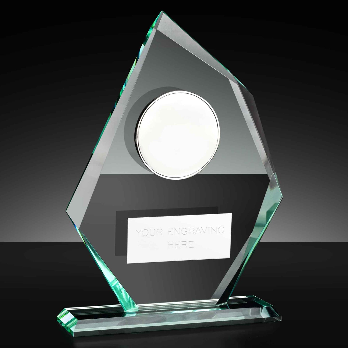 Paragon Trim Jade Glass 19.5cm (7 3/4")