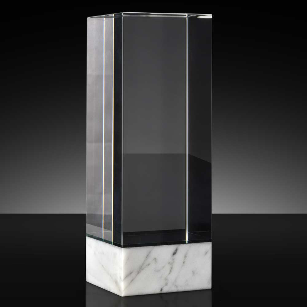 Geo Block Crystal Award 17cm (6 3/4")