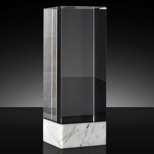 Geo Block Crystal Award 17cm (6 3/4")