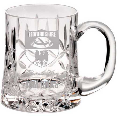GLASS TANKARD 435ML BLANK PANEL - 4in