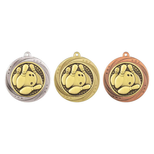 Superstar Ten Pin Bowling Medal