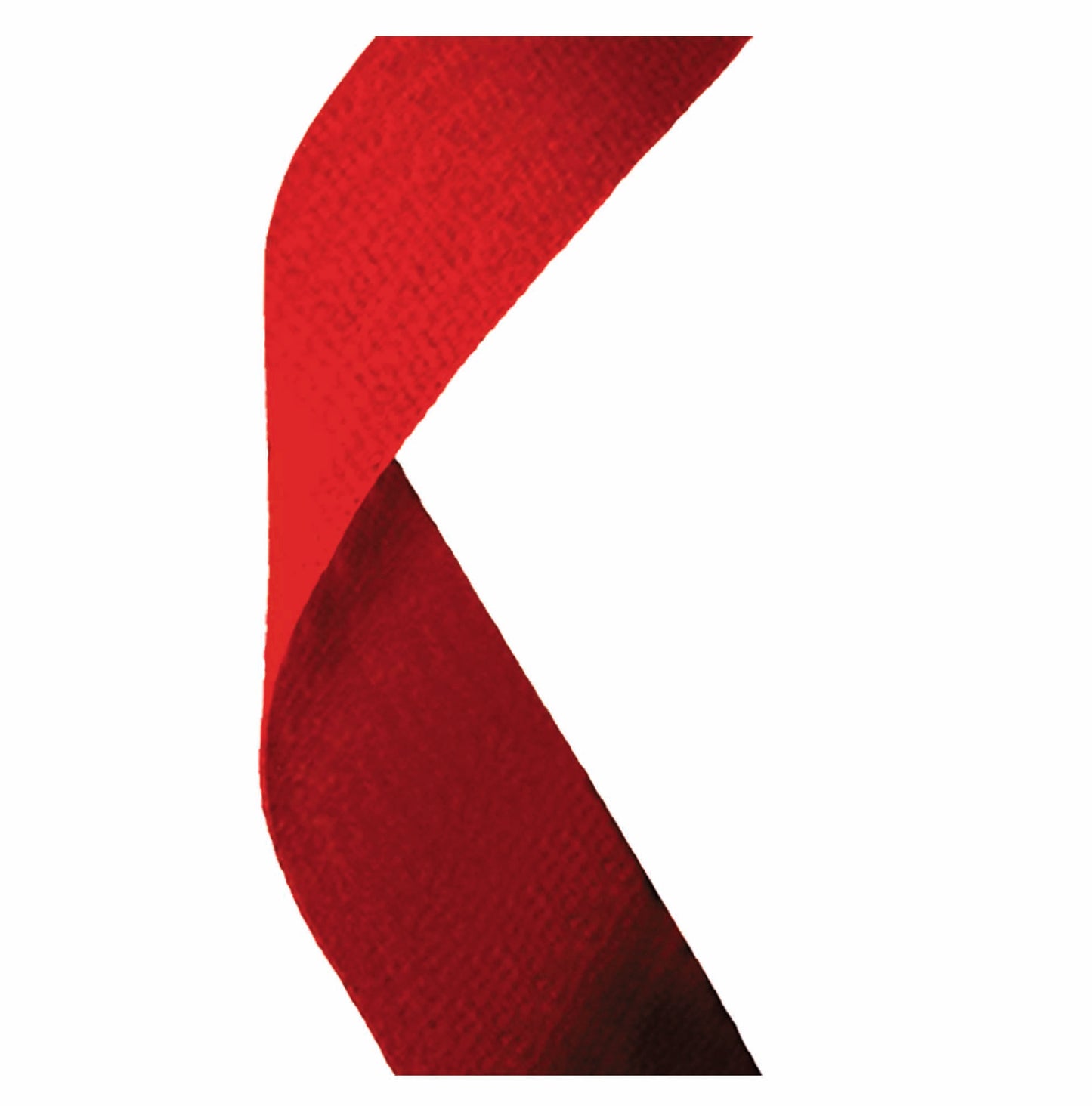 Red Medal Ribbon 76cm (30")