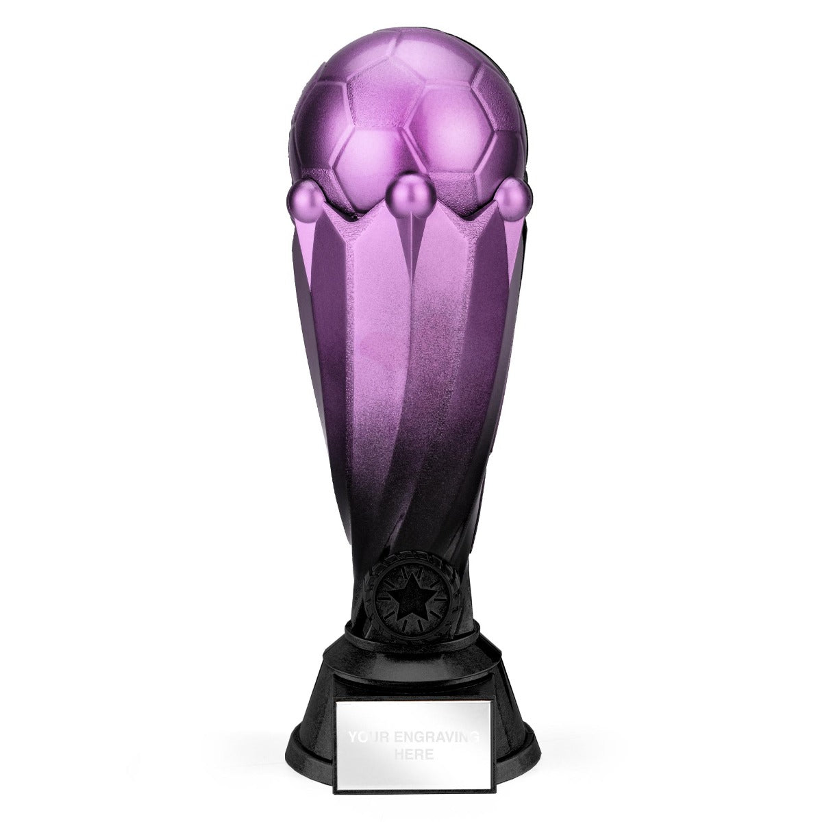 Tower Football Black 19cm (7 1/2")