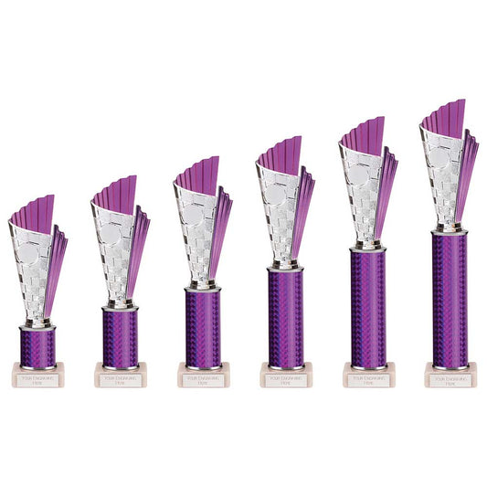 Flash Plastic Trophy Purple