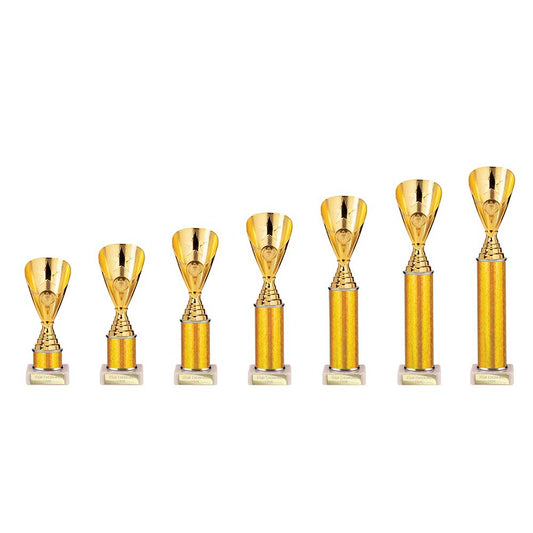 Rising Stars Plastic Trophy Gold