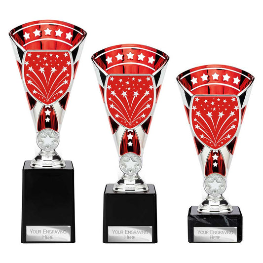 Cobra Star Multisport Cup Silver & Red