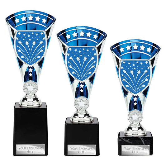 Cobra Star Multisport Cup Silver & Blue