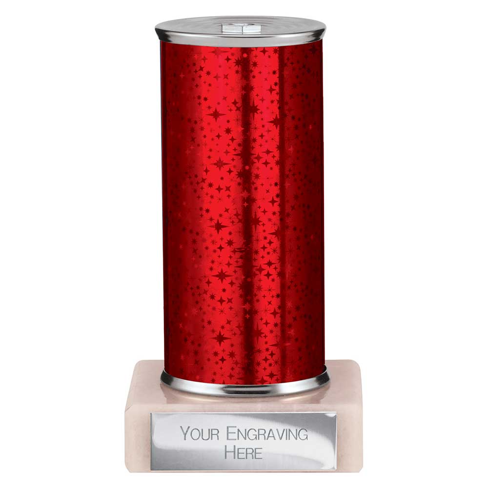 Superstars Tube Trophy Red