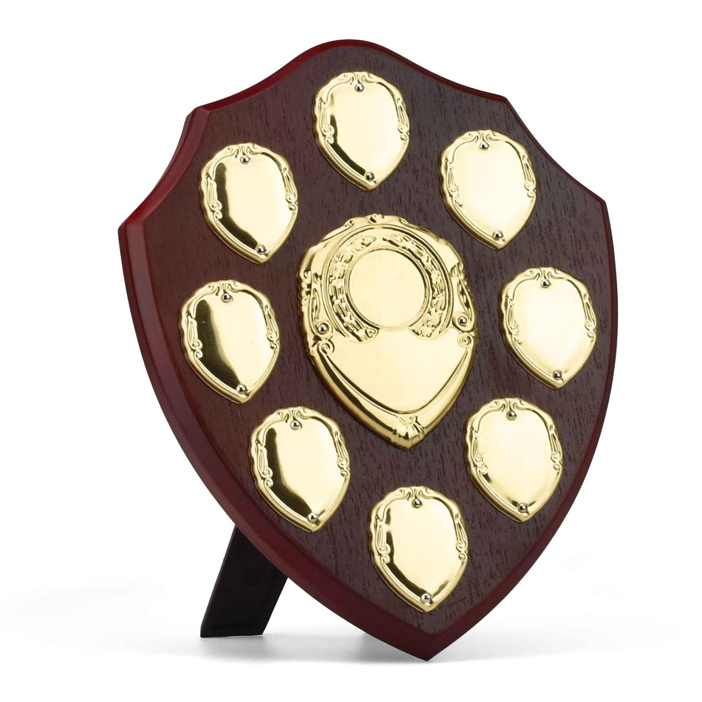 Triumph Ruby & Gold Annual Shield 20cm (8")