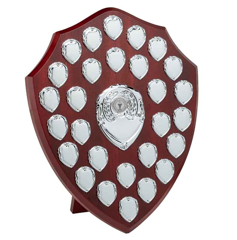 Triumph Perpetual Presentation Shield With No Scroll 35.5cm (14")