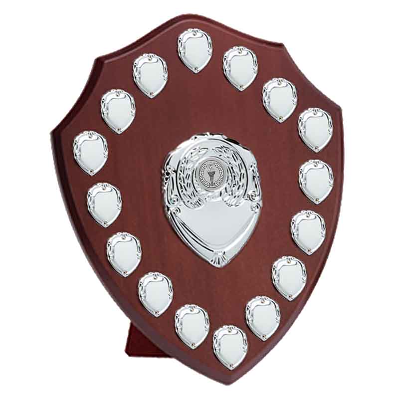 Triumph Perpetual Presentation Shield With No Scroll 35.5cm (14")